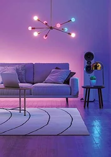 Nanoleaf Essentials Smart A60 lemputė E27 Matter 9W 806Lm RGBCW 2700-6500K, 3vnt pakuotė | E27 | 8,5 W | RGBCW | Bluetooth, siūlai
