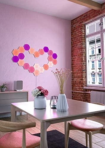 Nanoleaf Nanolapis | „Shapes Hexagons Smarter Kit“ (15 plokščių) | 16 mln.+
