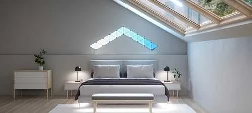Nanoleaf | Shapes Juodas Triangles Expansion Pack (3 panels) | 42 W | WiFi