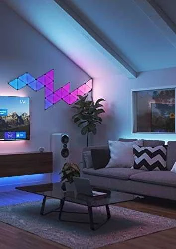 Nanoleaf | Shapes Juodas Triangles Expansion Pack (3 panels) | 42 W | WiFi