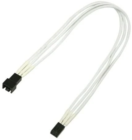 Nanoxia 3-pin - 3-pin, 0.3m, Baltas (900400017)
