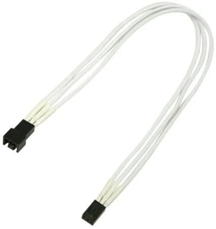Nanoxia 3-pin - 3-pin, 0.3m, Baltas (900400017)