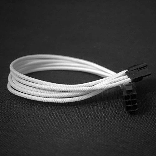 Nanoxia PCIe 6-pin - PCIe 8-pin, 0.3m, Baltas (900400023)