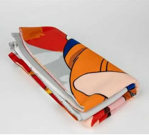 CERDÁ Naruto Shippuden mikropluošto paplūdimio rankšluostis