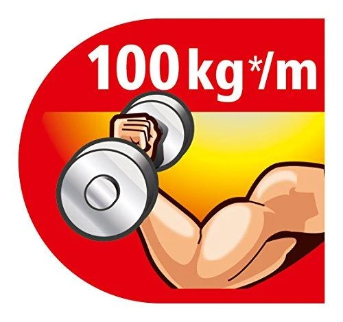 Tesa Powerbond Montageband itin tvirta juosta, 5 m, 19 mm