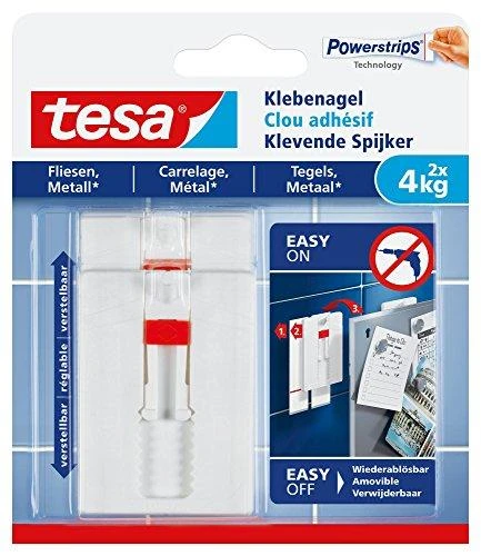 Tesa 1x2 reguliuojamo ilgio klijavimo vinis plytelėms ir metalui, 4kg, 77767