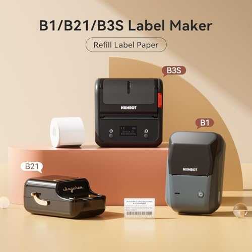 Niimbot R50*30-230 Baltas termo etiketės