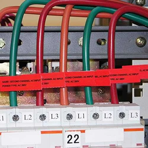 Niimbot Thermal Lipdukai 12.5x74+35, 65 vnt, (raudona)
