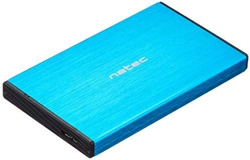 NATEC NKZ-1280 išorinis korpusas RHINO GO, skirtas 2,5" SATA USB 3.0 Mėlyna