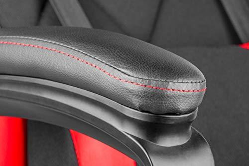 Žaidimų kėdė Genesis Nitro 330 Gaming Chair, Juoda-raudona