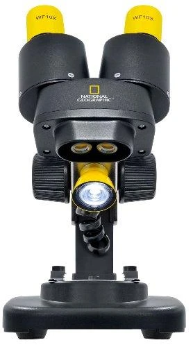 Dėlionė Bresser National Geographic Binokuliarinis mikroskopas National Geographic 20x su mineralų mėginiais