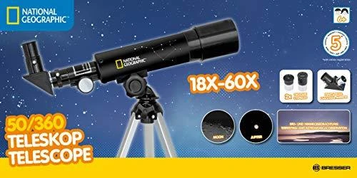 Teleskopas su stalo trikoju, 50/360, NATIONAL GEOGRAPHIC