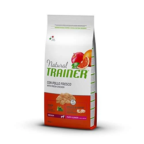 Natural Trainer PUPPY/JUNIOR MEDIUM (Vištiena) 12kg