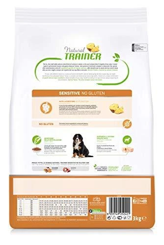 NT DOG SENSITIVE NO GLUTEN PUPPY&amp;JUNIOR M/M SALMON (lašiša) 3kg