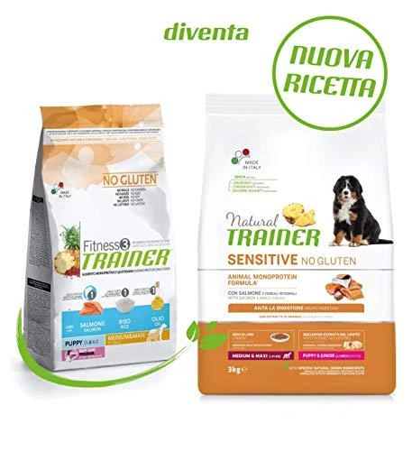 NT DOG SENSITIVE NO GLUTEN PUPPY&amp;JUNIOR M/M SALMON (lašiša) 3kg