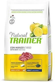 Trainer Natural Adult Mini sausas maistas su jautiena ir ryžiais šunims 2kg