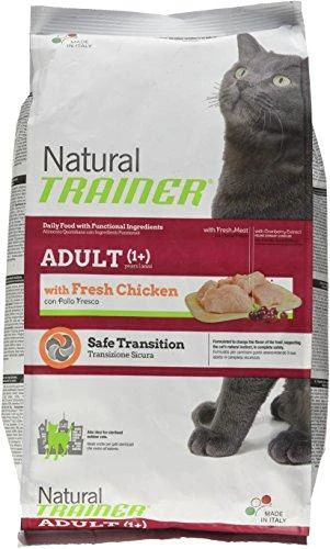 Natural Trainer CAT ADULT CHICKEN su vištiena 1.5kg