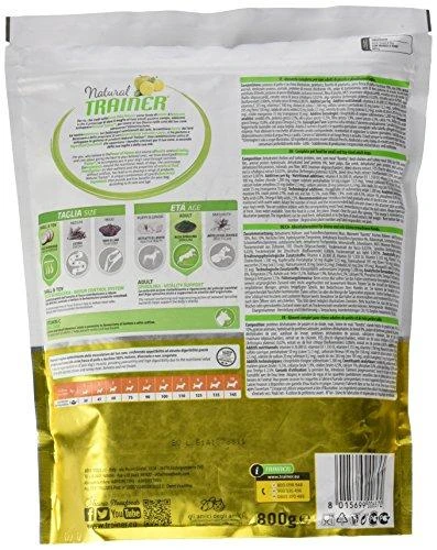 Trainer Natural Adult Mini sausas maistas su jautiena ir ryžiais šunims 800g