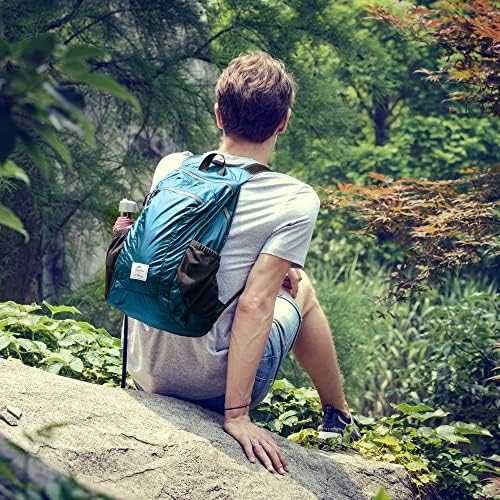 Naturehike yunyan itin lengva sulankstoma žygio kuprinė NH17A012-B 18L mėlyna
