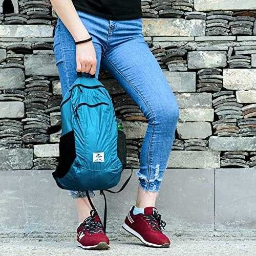 Naturehike yunyan itin lengva sulankstoma žygio kuprinė NH17A012-B 18L mėlyna