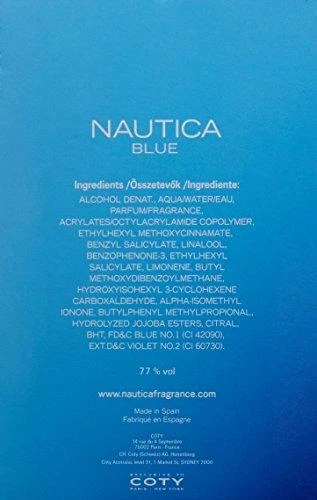 Kvepalai vyrams Nautica Nautica Blue EDT, 100 ml