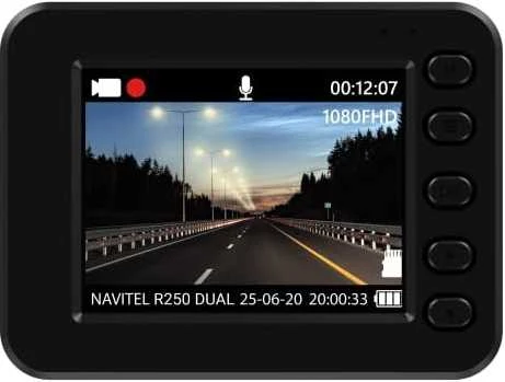 Navitel | R250 DUAL | Full HD | Dash Cam su papildoma galinio vaizdo kamera