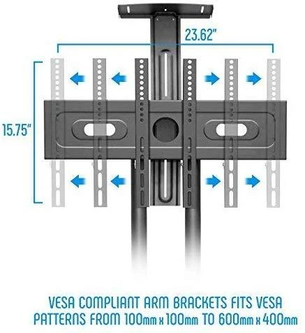 TV laikiklis ant ratų NB AVA1500-60-1P 32-75"