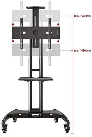 TV laikiklis ant ratų NB AVA1500-60-1P 32-75"