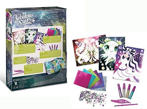 NEBULOUS STARS rinkinys Glitter & Foil Art, 11011