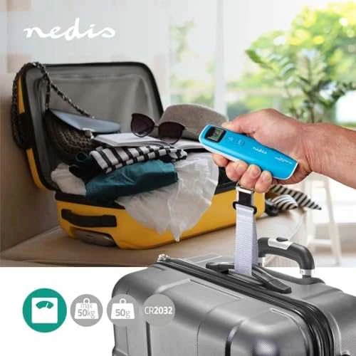 Nedis -matkalaukkuvaaka, digitaalinen