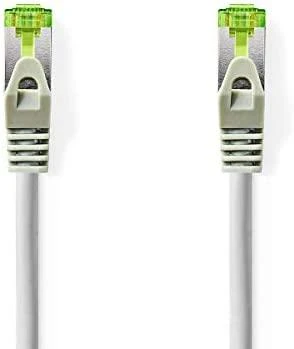 Nedis Cat 7 kabelis | S/FTP | RJ45 jungtis | RJ45 jungtis | 10,0 m | Apvalus | LSZH | Pilka | Pakuotė su peržiūros langeliu