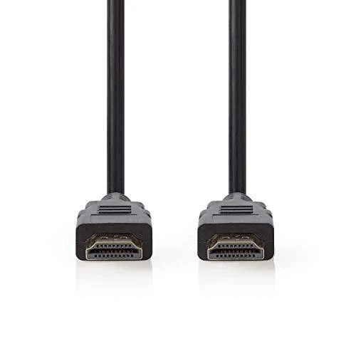 Nedis Ultra High Speed HDMI kabelis su Ethernet 1 m paauksuotu [juodas]
