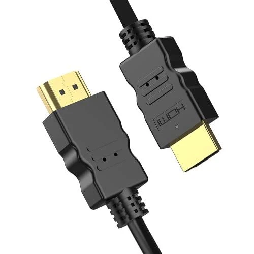 Nedis Ultra High Speed HDMI kabelis su Ethernet 1 m paauksuotu [juodas]