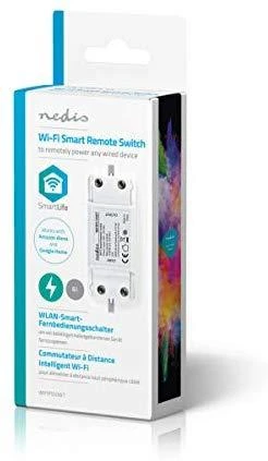 Šakotuvas „Nedis SmartLife WIFIPS10WT“ išmanusis „Wi-Fi“ jungiklis