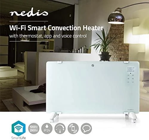 Nedis WIFIHTPL20FWT balta