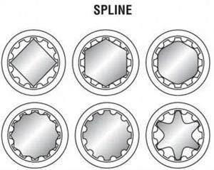 Nasadki, 1/2" antgalių rinkinys, 8 vnt.