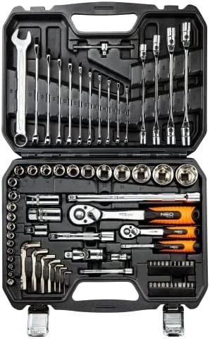 NEO tools 08-915 įrankių galvutė ir galvučių rinkinys