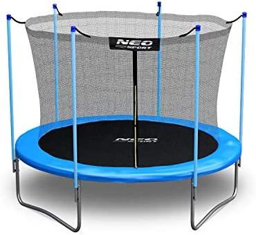 10 pėdų / 312 cm sodo batutas su vidiniu tinklu ir Neo-Sport kopėčiomis