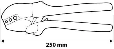 Szczypce Užspaudimo replės 22-10AWG jungčių gnybtams