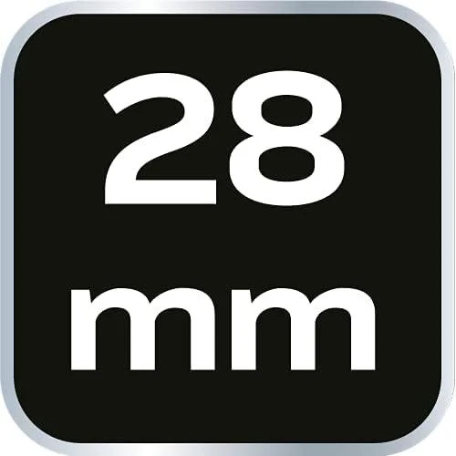 Klucz 28 mm reketinis kombinuotas raktas su jungikliu
