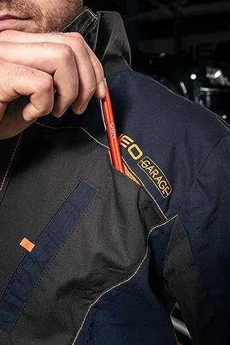 Bluza, „Neo Garage Work“ džemperis, 100 % plyšimui atspari medvilnė, S dydis