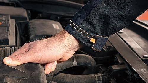 Bluza, „Neo Garage Work“ džemperis, 100 % plyšimui atspari medvilnė, L dydis