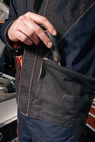 Bluza, „Neo Garage Work“ džemperis, 100 % plyšimui atspari medvilnė, L dydis