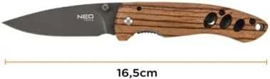 Neo Tools Set 3 elementų rinkinys (priekinis žibintas 99-026, 5 viename išgyvenimo apyrankė 63-140, sulankstomas peilis)