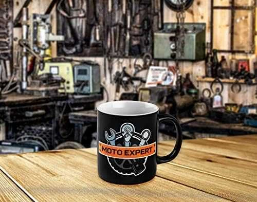 Kubek Puodelis Puodelis su MOTO Expert spauda, ​​330 ml