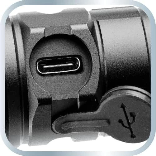 Carruzzo Žibintuvėlis, Įkraunamas USB C žibintuvėlis 1500lm SST40 LED