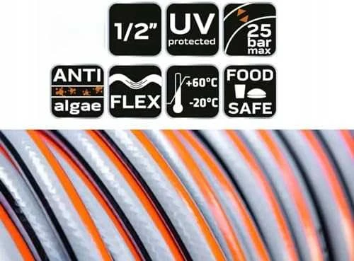 Neo Tools Sodo žarna 1/2 "x 30 m, 4 sluoksnių NEO OPTIMA