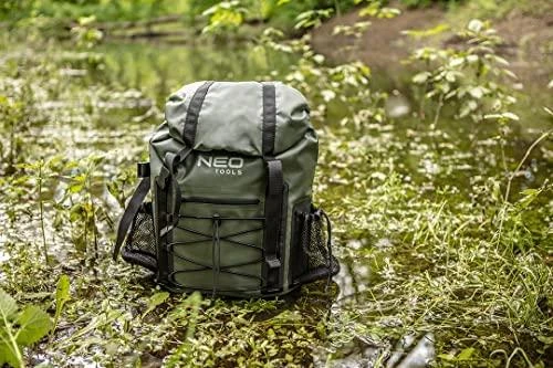 Neo Tools Lauko kuprinė, žalia, neperšlampama
