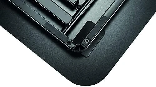 „Neomounts NEWSTAR WORKSTATION“ – SĖDIMO-STOVIMO DARBO VIETA (AUKŠČIO REGULIAVIMAS: 4–40 CM), Juodas