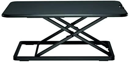 „Neomounts NEWSTAR WORKSTATION“ – SĖDIMO-STOVIMO DARBO VIETA (AUKŠČIO REGULIAVIMAS: 4–40 CM), Juodas